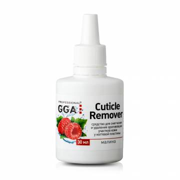 Средство для удаления кутикулы GGA Professional Cuticle Remover Малина, 30 мл Средство для удаления кутикулы GGA Professional Cuticle Remover Малина, 30 мл