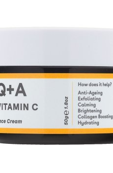Осветляющий крем для лица Q+A Vitamin C Radiance Face Cream с витамином С, 50 г