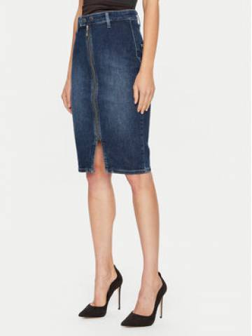 Guess Джинсова спідниця W4BD38 D592A Cиній Slim Fit Guess Джинсова спідниця W4BD38 D592A Cиній Slim Fit