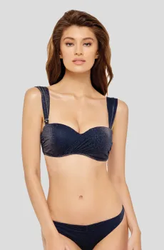 Женский темно-синий лиф от купальника Синий 40D MARC&ANDRE L2022-Y-862