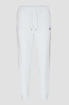 Мужские белые спортивные брюки BOSS X Matteo Berrettini Белый L BOSS 50504553;100