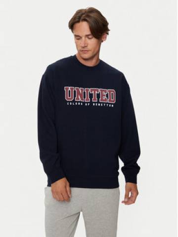 United Colors Of Benetton Світшот 342ZU1094 Cиній Regular Fit United Colors Of Benetton Світшот 342ZU1094 Cиній Regular Fit