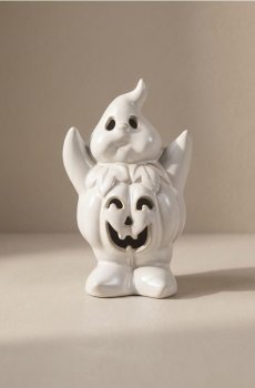 LED настільна лампа з Halloween темою - білий