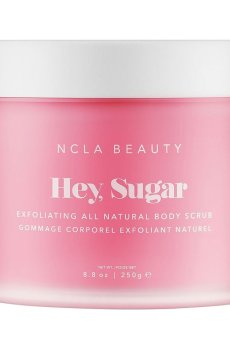 Уценка! Скраб для тела NCLA BEAUTY Hey, Sugar Exfoliating All Natural Body Scrub Розовое шампанское, 250 г