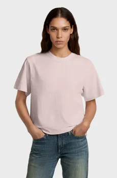 Женская розовая футболка Relaxed Розовый M G-Star RAW D28715,E385