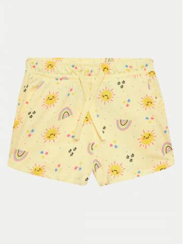 NAME IT Шорти з тканини Vigga 13215112 Жовтий Regular Fit NAME IT Шорти з тканини Vigga 13215112 Жовтий Regular Fit
