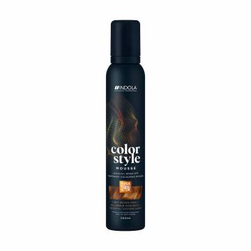 Оттеночный мусс для укладки волос Indola Color Style Light Brown Hazel, 200 мл Оттеночный мусс для укладки волос Indola Color Style Light Brown Hazel, 200 мл