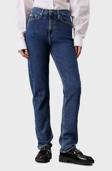 Женские темно-синие джинсы AUTHENTIC SLIM STRAIGHT Синий 29-32 Calvin Klein Jeans J20J223663