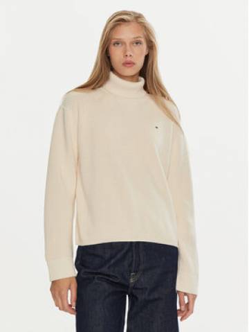 Tommy Hilfiger Гольф WW0WW43094 Écru Regular Fit