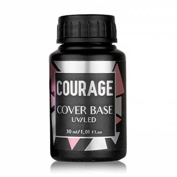 Камуфлирующая каучуковая база для гель-лака Courage Cover Base UV/LED 06 Fusee, 30 мл Камуфлирующая каучуковая база для гель-лака Courage Cover Base UV/LED 06 Fusee, 30 мл