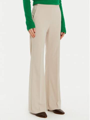 Imperial Штани з тканини P3E9IAW Бежевий Flare Fit Imperial Штани з тканини P3E9IAW Бежевий Flare Fit