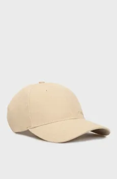 Мужская бежевая льняная кепка LINEN BB CAP Бежевый ONESIZE Calvin Klein K50K512978