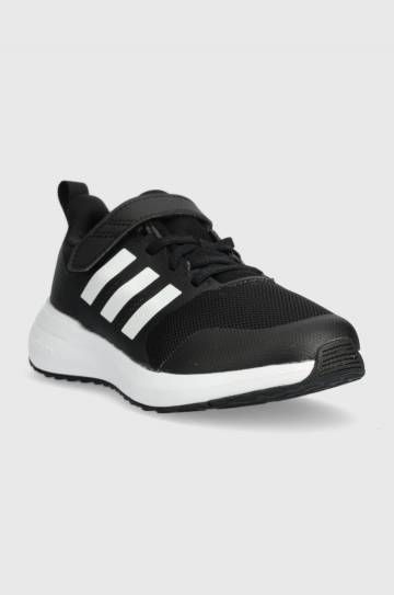 Детские кроссовки adidas FortaRun 2.0 EL K цвет чёрный Детские кроссовки adidas FortaRun 2.0 EL K цвет чёрный