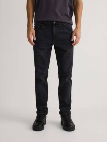 Reserved - Джинси slim із вареним ефектом - чорний - YQ404-99J Reserved - Джинси slim із вареним ефектом - чорний - YQ404-99J