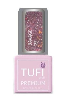 Гель-лак для ногтей Tufi profi Premium Savage 27 Светоотражающий Сингапур, 8 мл