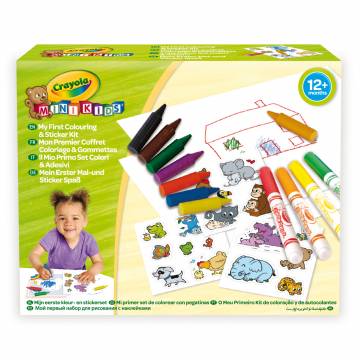 Набір для творчості Crayola Mini kids Мій перший набір для малювання (256287.106) Набір для творчості Crayola Mini kids Мій перший набір для малювання (256287.106)