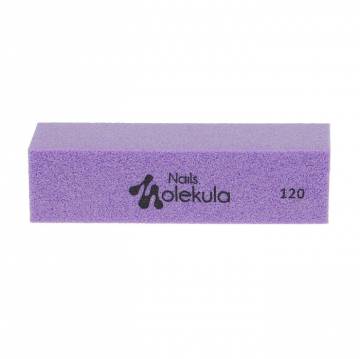Баф для ногтей Nails Molekula Professional 4-сторонний, 120/120, фиолетовый неон (M33) Баф для ногтей Nails Molekula Professional 4-сторонний, 120/120, фиолетовый неон (M33)