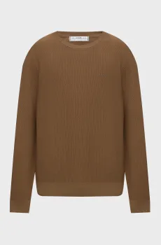 Мужской коричневый джемпер Коричневый L Guess M6RR21.Z4492;G1DY