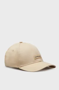 Мужская бежевая кепка INST PATCH CAP Бежевый ONESIZE Calvin Klein K50K512141