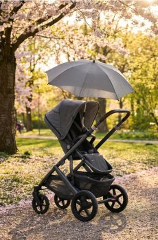 Парасолька для коляски - чорний