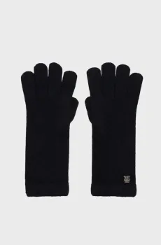 Женские темно-синие перчатки TH MONOGRAM GLOVES Синий M-L Tommy Hilfiger AW0AW16656