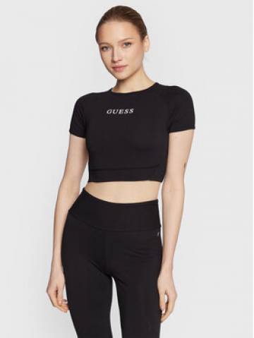 Guess Футболка Aline V3RP16 KABR0 Чорний Slim Fit Guess Футболка Aline V3RP16 KABR0 Чорний Slim Fit