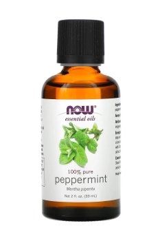Уценка! Эфирное масло Now foods Peppermint перечной мяты, 59 мл