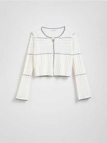 Reserved - LADIES` SWEATER - нюдовий - 913EX-02X Reserved - LADIES` SWEATER - нюдовий - 913EX-02X
