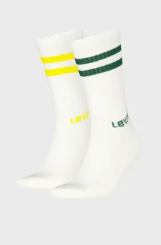 Белые носки (2 пары) Белый 43-46 Levi’s® 701226930;016