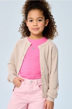 Бавовняний светр - бежевий