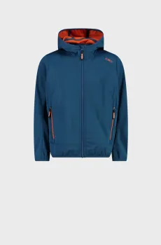 Детская темно-синяя куртка JACKET FIX HOOD Синий 116 CMP 39A5134-L951