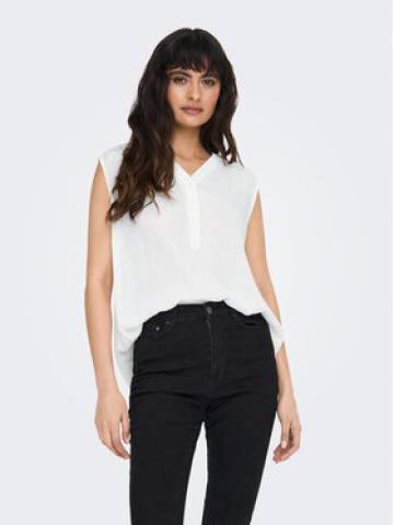 ONLY Блузка 15213420 Білий Regular Fit ONLY Блузка 15213420 Білий Regular Fit