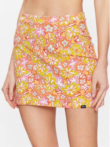 Vans Спідниця Resort Floral S VN00039F Оранжевий Slim Fit Vans Спідниця Resort Floral S VN00039F Оранжевий Slim Fit