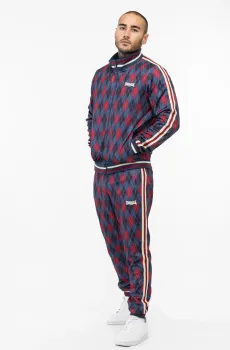 Мужской спортивный костюм с узором (кофта, брюки) Разноцветный L Lonsdale 117636