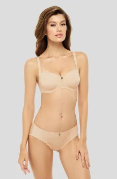 Женский бежевый бюстгальтер Бежевый 80D MARC&ANDRE S8-2155
