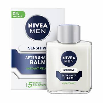 Бальзам после бритья NIVEA MEN успокаивающий, для чувствительной кожи, без спирта, 100 мл Бальзам после бритья NIVEA MEN успокаивающий, для чувствительной кожи, без спирта, 100 мл