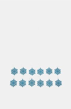 Ялинкові кулі, 12 шт. - синьо-зелений