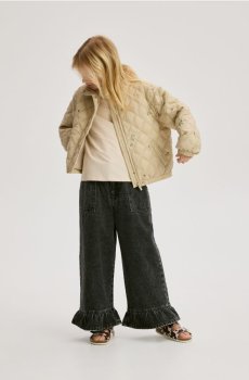 Reserved - Куртка з вишивкою - бежевий - 415HR-08X