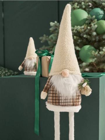 Різдвяна прикраса - бежевий