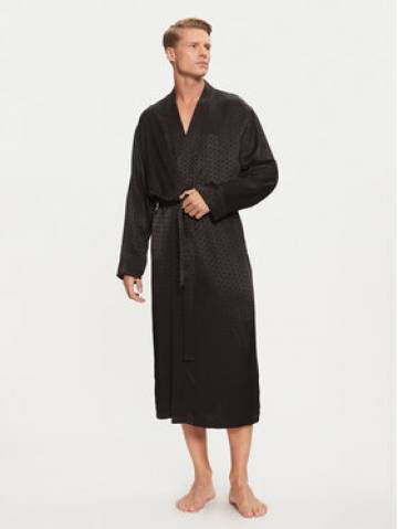 Boss Халат Monogram 50527252 Чорний Boss Халат Monogram 50527252 Чорний