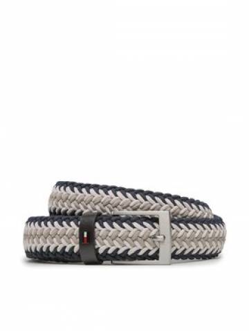 Tommy Hilfiger Чоловічий ремінь Adan 3.5 Elastic AM0AM10842 Cиній Tommy Hilfiger Чоловічий ремінь Adan 3.5 Elastic AM0AM10842 Cиній