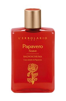 Пена для ванн-гель для душа LErbolario Papavero Soave Сладкий мак, 250 мл