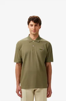 Мужское зеленое поло Зеленый L Lacoste PH2751BMY