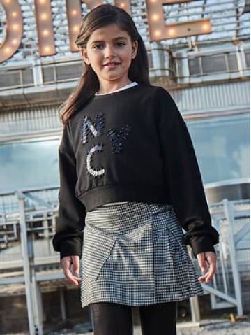 Mayoral Шорти з тканини 7976 Чорний Regular Fit Mayoral Шорти з тканини 7976 Чорний Regular Fit