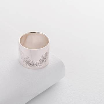 Серебряное кольцо "Крылья" 112154k Серебряное кольцо "Крылья" 112154k
