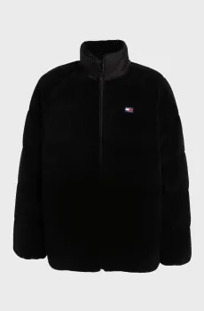 Мужская черная куртка TJM VAIL TEDDY PUFFER EXT Черный L Tommy Jeans DM0DM19638