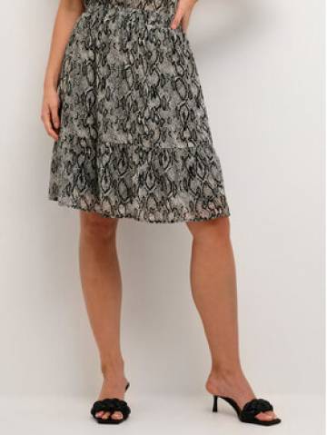 Kaffe Спідниця трапеція Carmen 10507431 Сірий Regular Fit Kaffe Спідниця трапеція Carmen 10507431 Сірий Regular Fit
