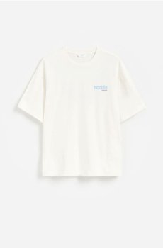 Reserved - Футболка боксі з друком на спині - кремовий - 809JM-01X