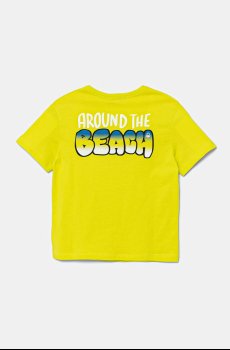 Детская хлопковая футболка United Colors of Benetton