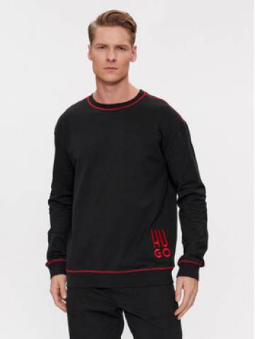 Hugo Світшот Logo 50510524 Чорний Relaxed Fit Hugo Світшот Logo 50510524 Чорний Relaxed Fit